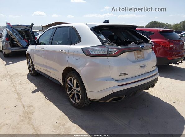 2FMPK4AP6JBB08176 2018 FORD EDGE White უკანა მარცხენა