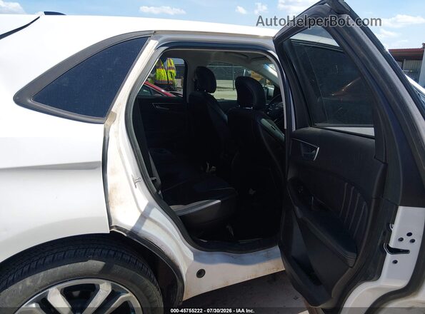2FMPK4AP6JBB08176 2018 FORD EDGE White VIN კოდის სტიკერის ხედი