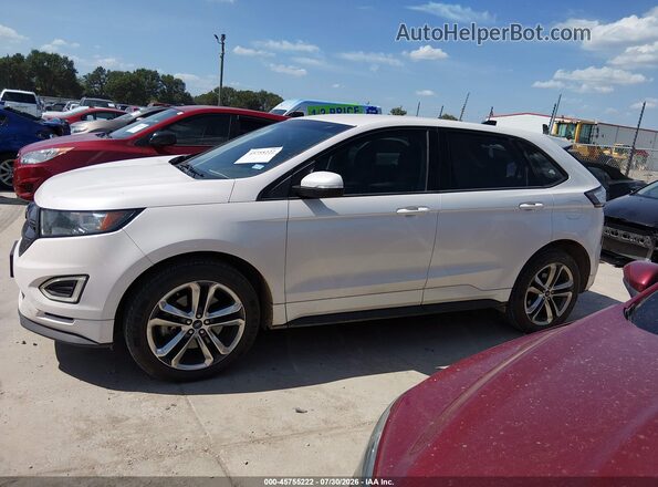 2FMPK4AP6JBB08176 2018 FORD EDGE White სალონის 360-გრადუსიანი ხედი