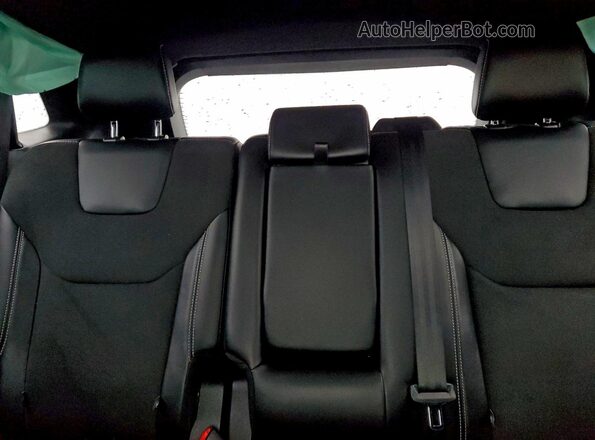 2FMPK4AP6KBB26355 2019 FORD EDGE Gray Вид задніх сидінь