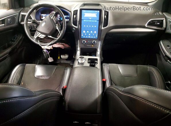 2FMPK4AP6NBA17950 2022 FORD EDGE White Dashboard view