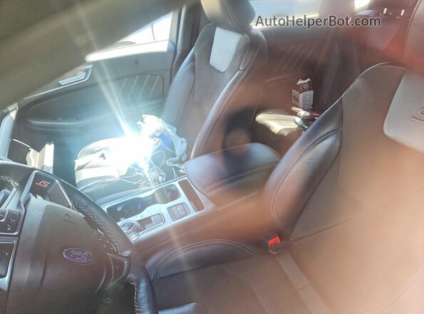 2FMPK4AP6RBA21437 2024 FORD EDGE Black Widok tylnych siedzeń