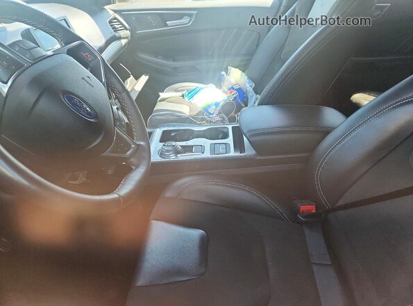 2FMPK4AP6RBA21437 2024 FORD EDGE Black Widok wnętrza z przodu