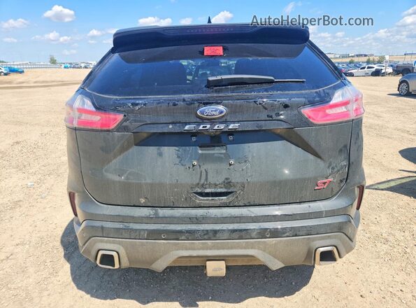 2FMPK4AP6RBA21437 2024 FORD EDGE Black Widok z tyłu