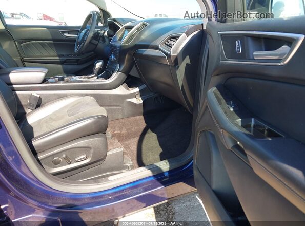 2FMPK4AP7GBB71196 2016 FORD EDGE Blue Սալոնի դիմացի տեսք