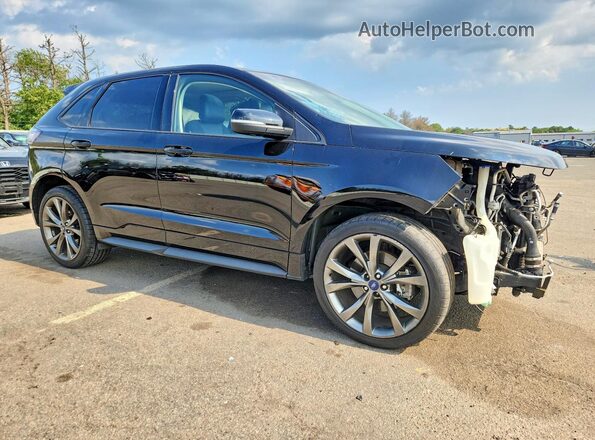 2FMPK4AP7GBC48701 2016 FORD EDGE Black წინა მარჯვენა