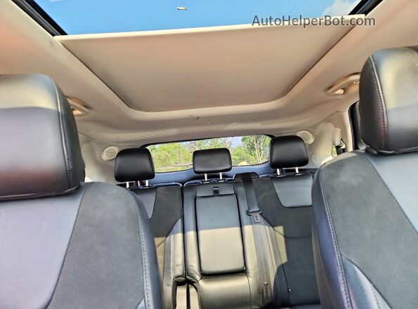 2FMPK4AP7GBC48701 2016 FORD EDGE Black უკანა სავარძლების ხედი