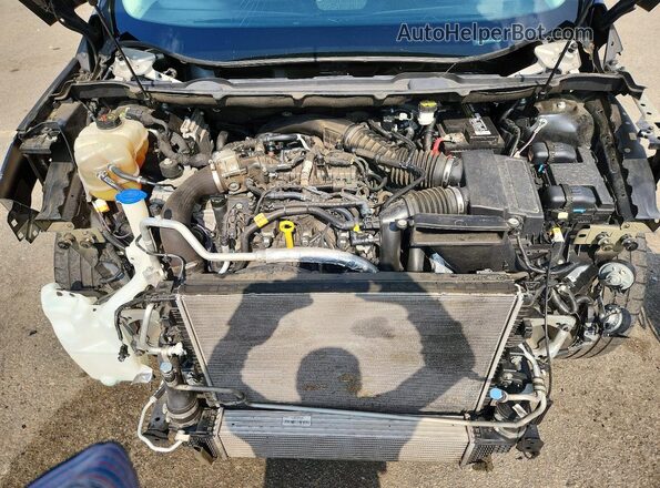 2FMPK4AP7GBC48701 2016 FORD EDGE Black ძრავის განყოფილების ხედი