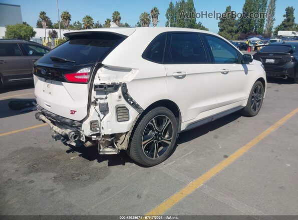 2FMPK4AP7KBC74451 2019 FORD EDGE White უკანა მარჯვენა