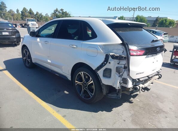 2FMPK4AP7KBC74451 2019 FORD EDGE White უკანა მარცხენა