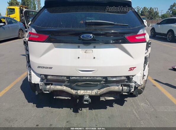 2FMPK4AP7KBC74451 2019 FORD EDGE White წინა ხედი