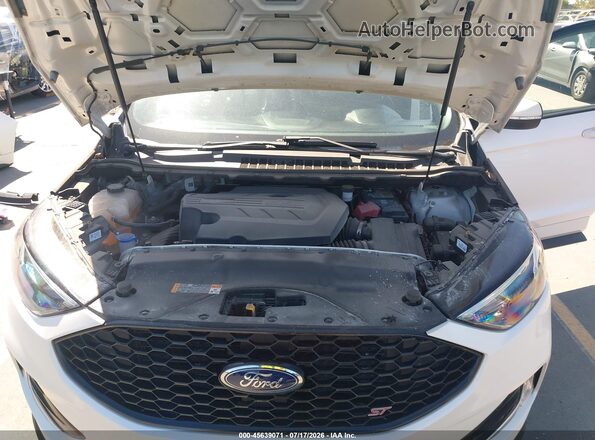 2FMPK4AP7KBC74451 2019 FORD EDGE White უკანა ხედი