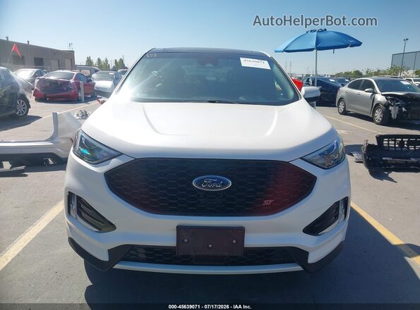2FMPK4AP7KBC74451 2019 FORD EDGE White უკანა სალონის ხედი