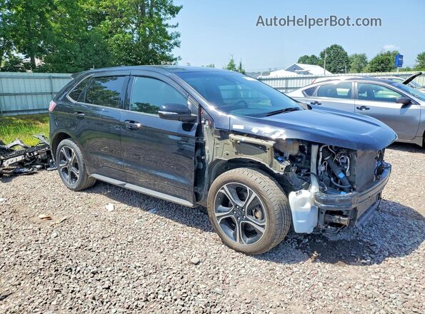 2FMPK4AP7LBA01768 2020 FORD EDGE Black Передня права чверть