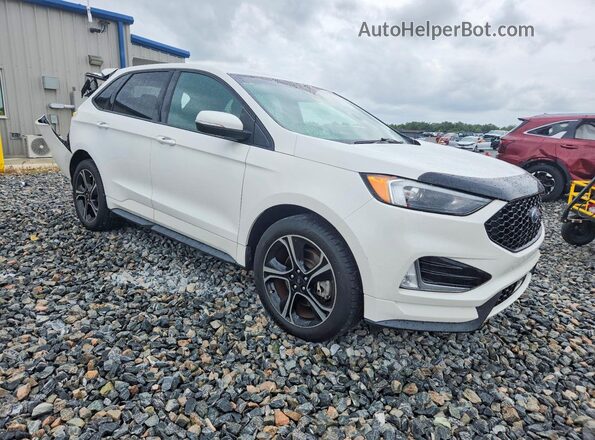 2FMPK4AP7LBB16225 2020 FORD EDGE White Передня права чверть