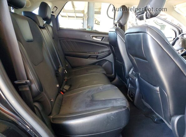 2FMPK4AP8GBB32925 2016 FORD EDGE Black Вид задніх сидінь