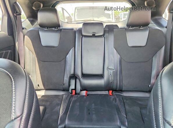 2FMPK4AP8KBC27042 2019 FORD EDGE Серебряный Вид задних сидений
