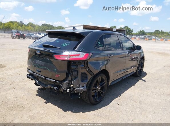 2FMPK4AP9KBB40105 2019 FORD EDGE Silver Задня права чверть
