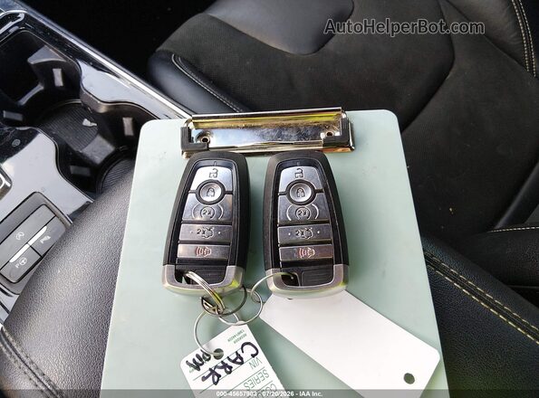 2FMPK4AP9KBB40105 2019 FORD EDGE Silver Вид панелі приладів
