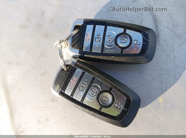 2FMPK4AP9LBA46775 2020 FORD EDGE Silver Dashboard view