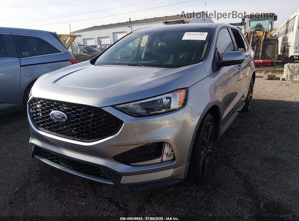 2FMPK4AP9LBA46775 2020 FORD EDGE Silver Front left