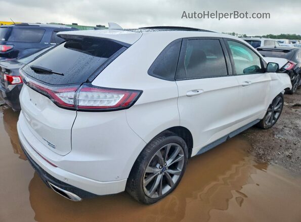 2FMPK4APXGBB61620 2016 FORD EDGE White Задня права чверть