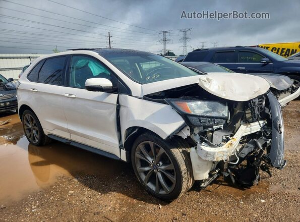 2FMPK4APXGBB61620 2016 FORD EDGE White Передня права чверть