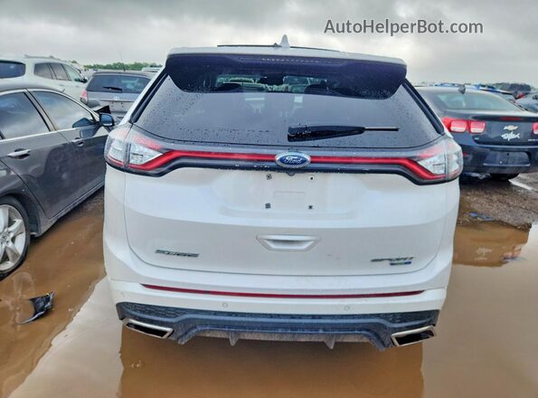 2FMPK4APXGBB61620 2016 FORD EDGE White Вид ззаду