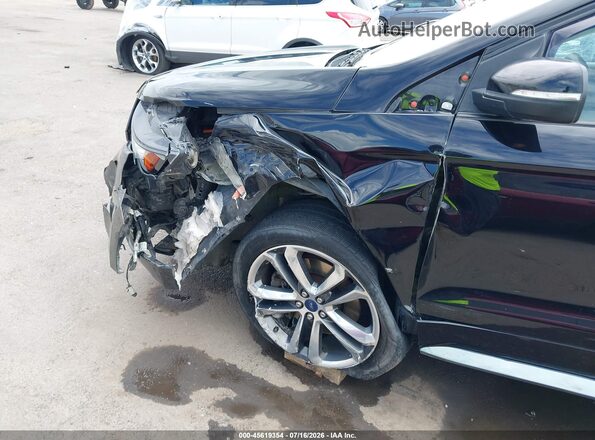 2FMPK4APXGBC67677 2016 FORD EDGE Black Vista frontal