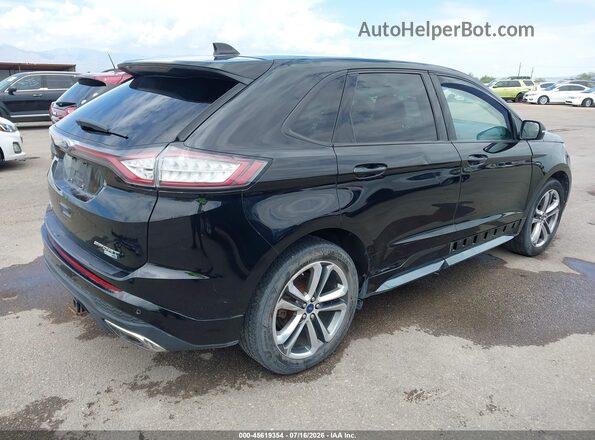 2FMPK4APXGBC67677 2016 FORD EDGE Black Trasero derecho