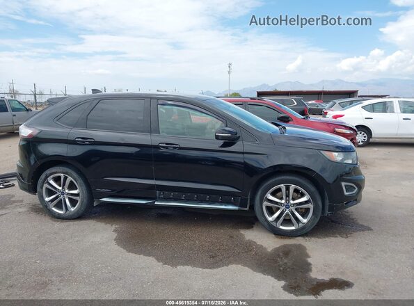 2FMPK4APXGBC67677 2016 FORD EDGE Black Vista interior de 360 grados