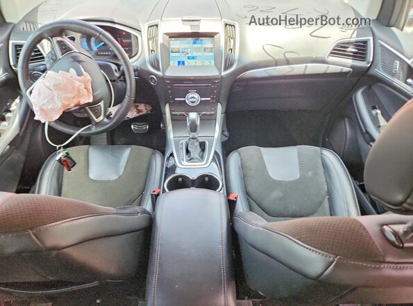 2FMPK4APXJBC39417 2018 FORD EDGE Red Vista del salpicadero