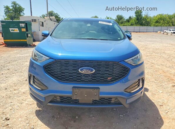 2FMPK4APXLBA10917 2020 FORD EDGE Blue Вид спереду