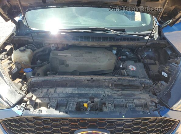 2FMPK4APXLBA10917 2020 FORD EDGE Blue Вид підкапотного простору