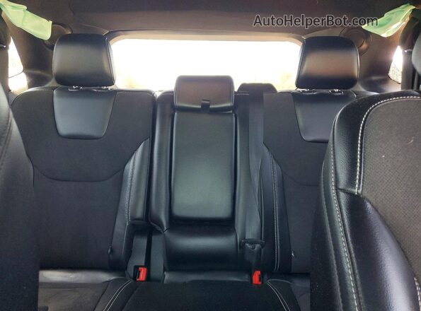 2FMPK4APXLBA10917 2020 FORD EDGE Blue Вид задніх сидінь