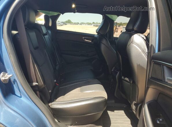 2FMPK4APXLBA10917 2020 FORD EDGE Blue Вид задньої частини салону