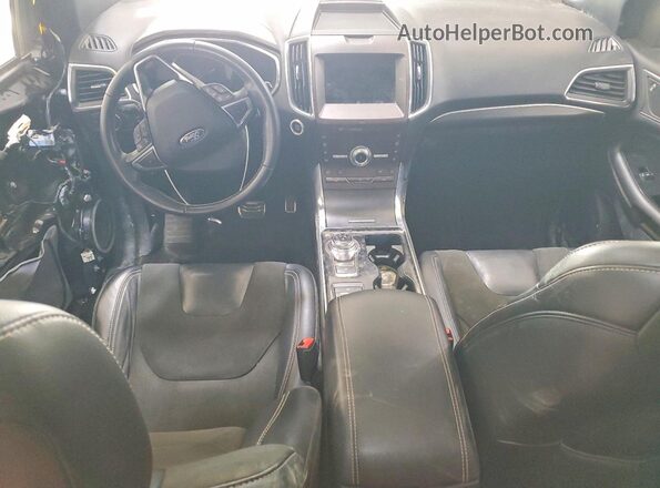 2FMPK4APXLBA59289 2020 FORD EDGE Черный Вид панели приборов