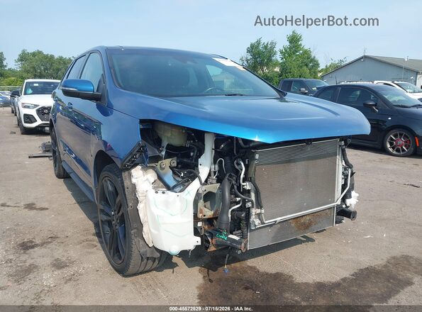 2FMPK4APXLBA96357 2020 FORD EDGE Blue Դիմացի տեսք