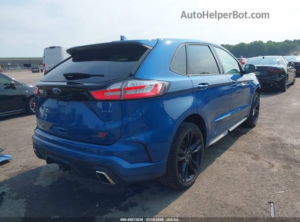 2FMPK4APXLBA96357 2020 FORD EDGE Blue Հետևի աջ