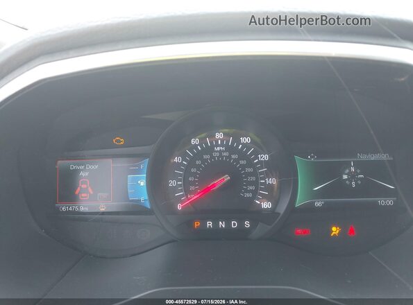2FMPK4APXLBA96357 2020 FORD EDGE Blue Հետևի նստատեղերի տեսք