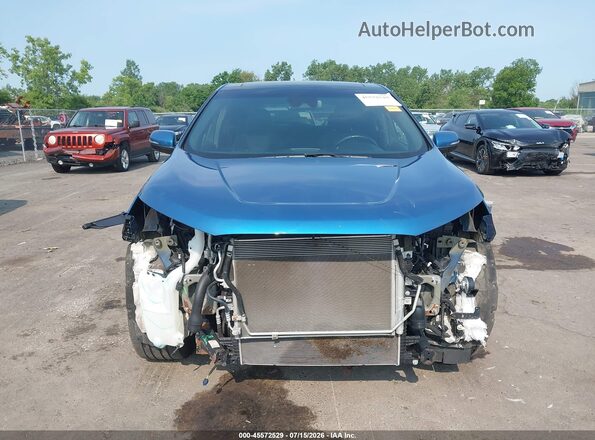 2FMPK4APXLBA96357 2020 FORD EDGE Blue Սալոնի հետևի տեսք
