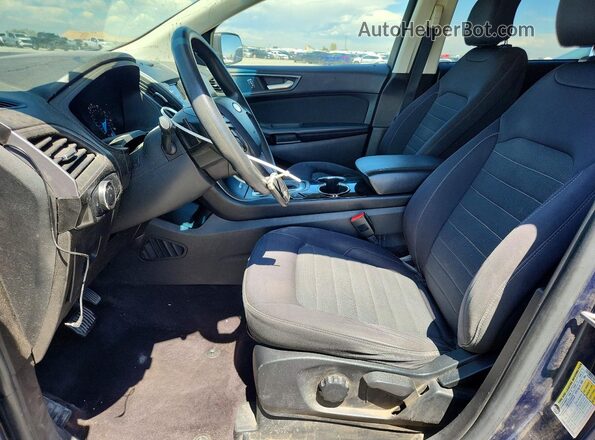 2FMPK4G90HBB74564 2017 FORD EDGE Blue Սալոնի դիմացի տեսք