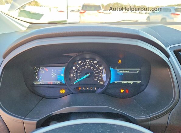 2FMPK4G90RBB25222 2024 FORD EDGE Silver ხელსაწყოთა პანელის ხედი