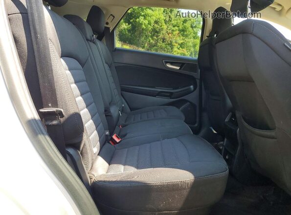 2FMPK4G91GBB60512 2016 FORD EDGE Silver უკანა სალონის ხედი