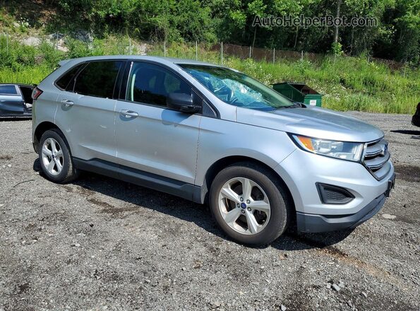 2FMPK4G91GBB60512 2016 FORD EDGE Silver წინა მარჯვენა