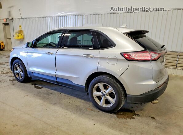2FMPK4G91HBB08671 2017 FORD EDGE Silver Задня ліва чверть