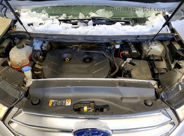 2FMPK4G91HBB08671 2017 FORD EDGE Silver Вид підкапотного простору