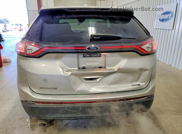 2FMPK4G91HBB08671 2017 FORD EDGE Silver Вид ззаду