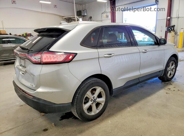 2FMPK4G91HBB08671 2017 FORD EDGE Silver Задня права чверть