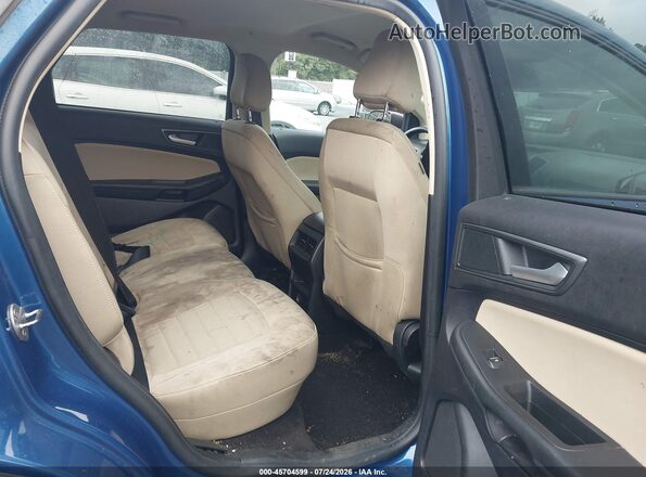 2FMPK4G91LBA45709 2020 FORD EDGE Blue VIN sticker view